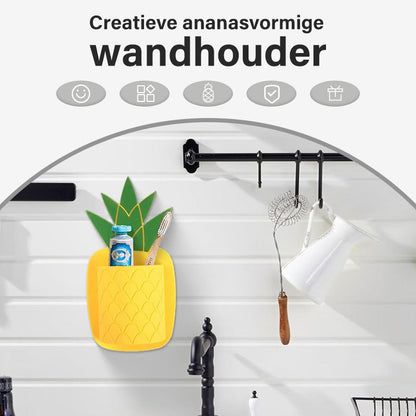 Creatieve ananasvormige wandhouder