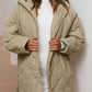 🔥Gratis verzending——Gewatteerde jas met capuchon, wintertrend
