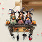 ✨ Betoverende Halloween Heksen Wanddecoratie met Haakjes
