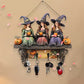 ✨ Betoverende Halloween Heksen Wanddecoratie met Haakjes