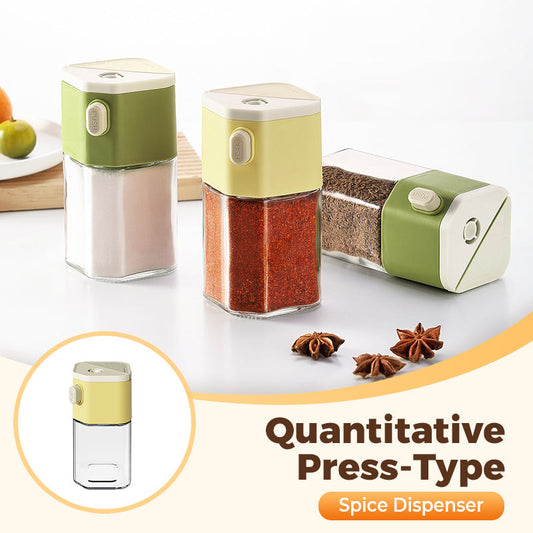 Kwantitatieve dubbele-mond druktype kruiden-dispenser