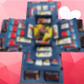 5-laagse Surprise Explosion Cadeaudoos met Lint