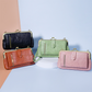 Crossbody telefoontas met multi-card organisator