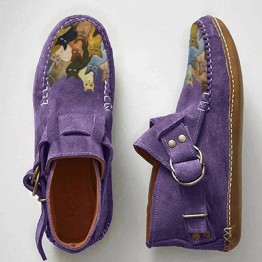 Dames Casual Schoenen met Schattige Kattenprint