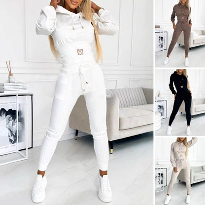 🔥Tweedelig trainingspak met capuchon voor dames