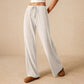 💞Women’s Casual Soft Wide-Leg Pants With Drawstring