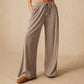 💞Women’s Casual Soft Wide-Leg Pants With Drawstring
