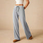 💞Women’s Casual Soft Wide-Leg Pants With Drawstring