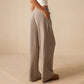 💞Women’s Casual Soft Wide-Leg Pants With Drawstring