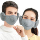 Warm gezichtsmasker met oorwarmers