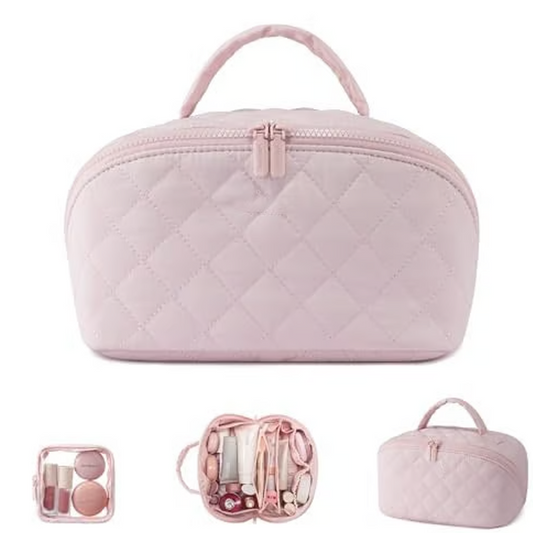 🎉🎉Grote draagbare make-uptas met handvat