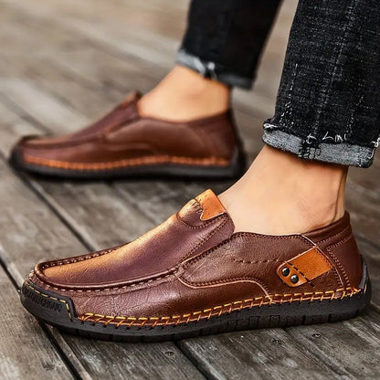📢📢50%  OFF !! ⏰🔥Breathable calfskin🔥Classic comfortable leather shoes for men
