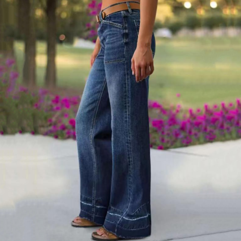 ✨🔥Women's Retro Flare Jeans with Pockets👖