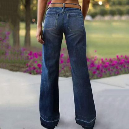🎁2026 New Arrivals💥Women's Retro Flare Jeans with Pockets
