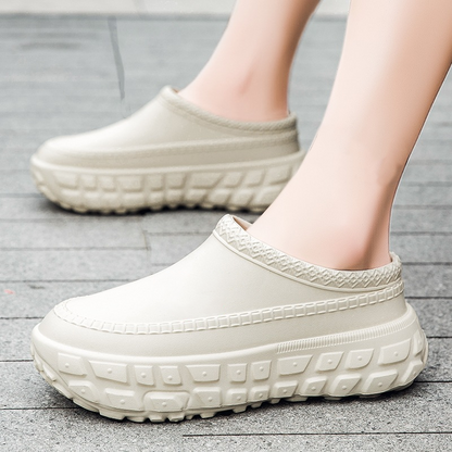 Stylish Non Slip Closed Toe Clogs