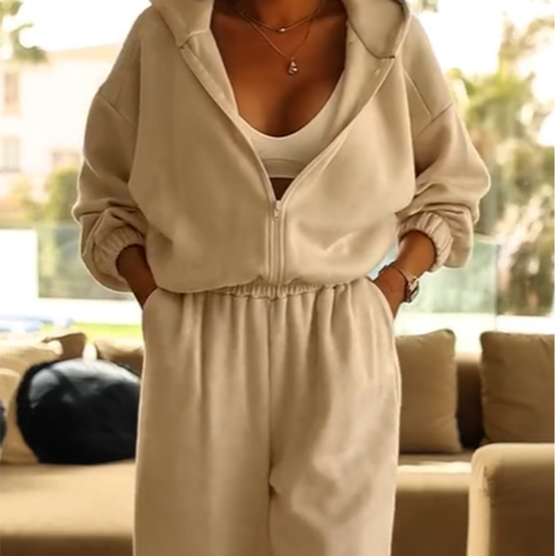 ⏳Limited-time 50% off⏰Women's Casual Hooded Jumpsuit👚👖