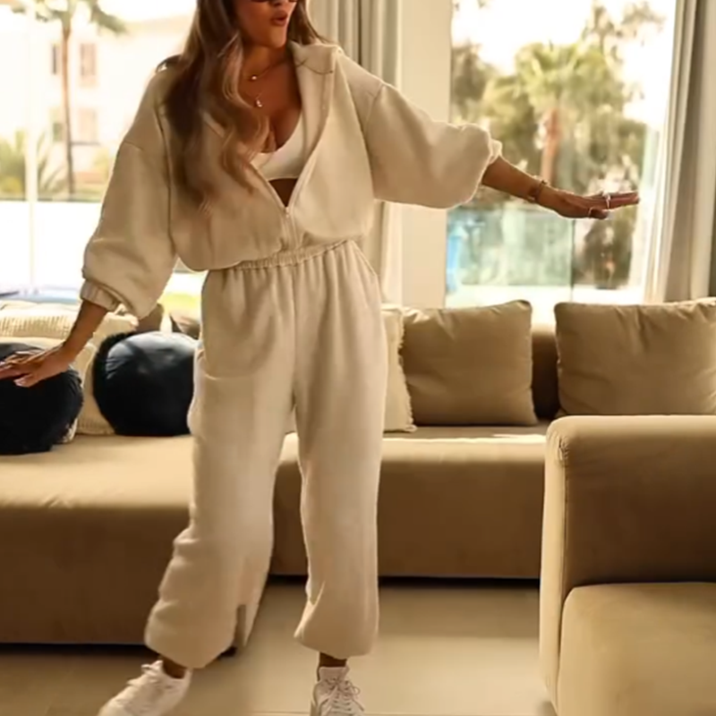 ⏳Limited-time 50% off⏰Women's Casual Hooded Jumpsuit👚👖