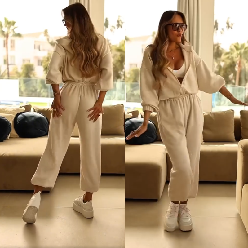 ⏳Limited-time 50% off⏰Women's Casual Hooded Jumpsuit👚👖