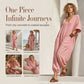 ⭐ 4,9 stjerner – ikke uten grunn! Løs sommerjumpsuit med V-hals for kvinner