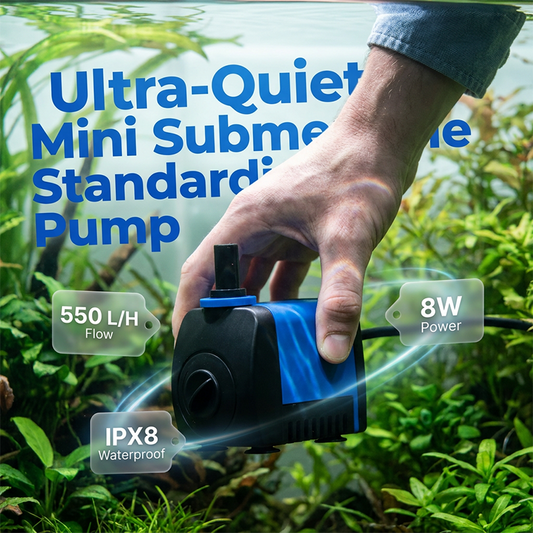 Mini-dykkpumpe – stillegående vannpumpe