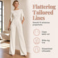 🎉 Kjempegodt tilbud!⌛Tidsbegrenset tilbud – elegant, smal jumpsuit med perler
