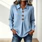 🏆 Salgskongen – halv pris i begrenset tid! Elegant damebluse med reverskrage og knapper