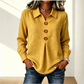 🏆 Salgskongen – halv pris i begrenset tid! Elegant damebluse med reverskrage og knapper