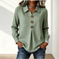 🏆 Salgskongen – halv pris i begrenset tid! Elegant damebluse med reverskrage og knapper