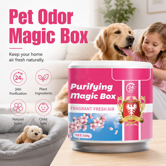 💪 Denne prisen er rå! Gel mot kjæledyrlukt 160 g – Purifying Magic Box