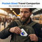 📶 Bærbar WiFi-router – høy hastighet, kobler alle enheter trådløst. Kompakt, lett, 3000mAh batteri, 12 timers drift – perfekt på reise! ✈️🔋
